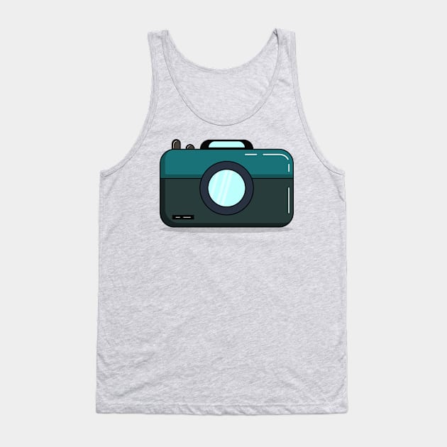 simple cute camera Tank Top by maricetak